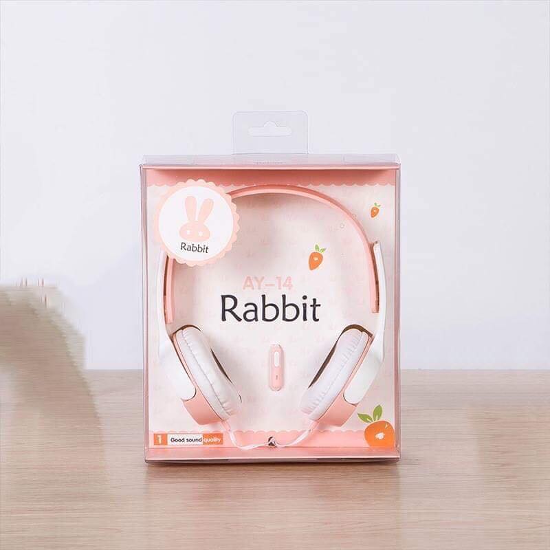 Tai nghe chụp tai HÀN QUỐC Rabbit Ear AY-14 mẫu mới 2019 ÂM THANH CỰC CHẤT (giá sỉ)