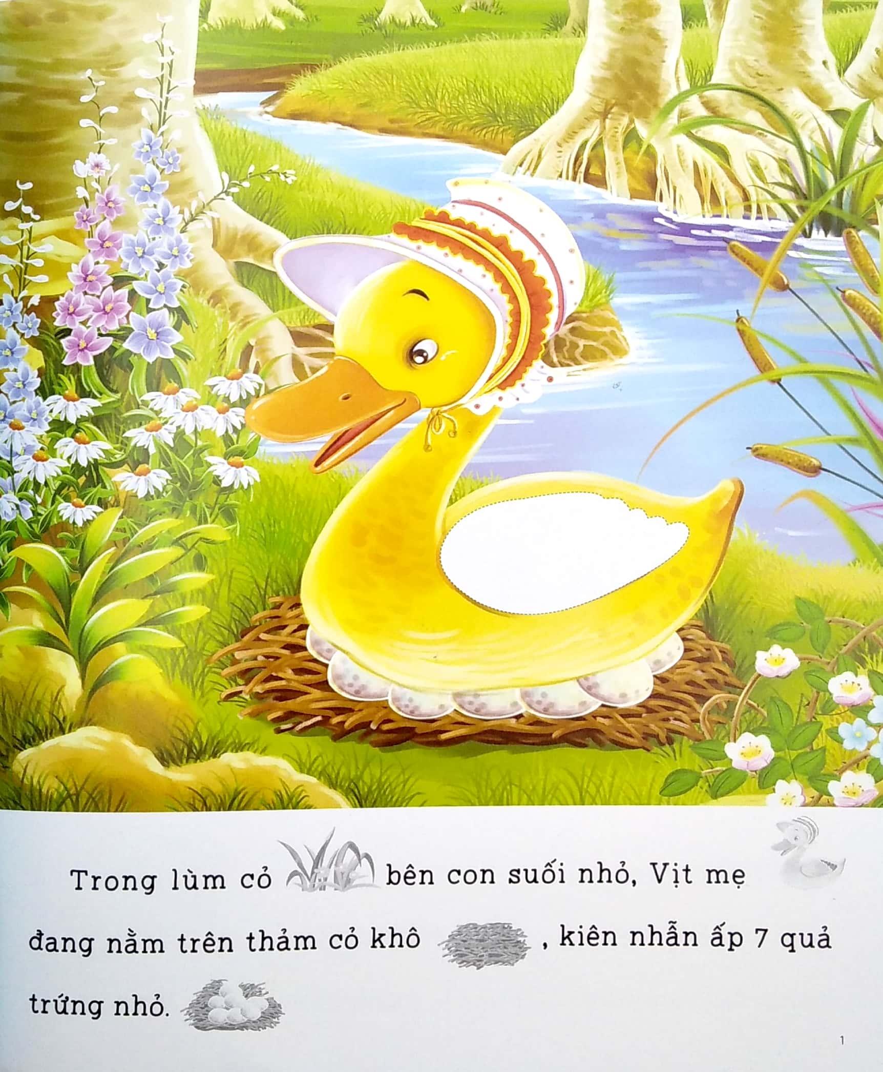 Truyện Cổ Tích Kinh Điển - Vịt con xấu xí (Stickers)