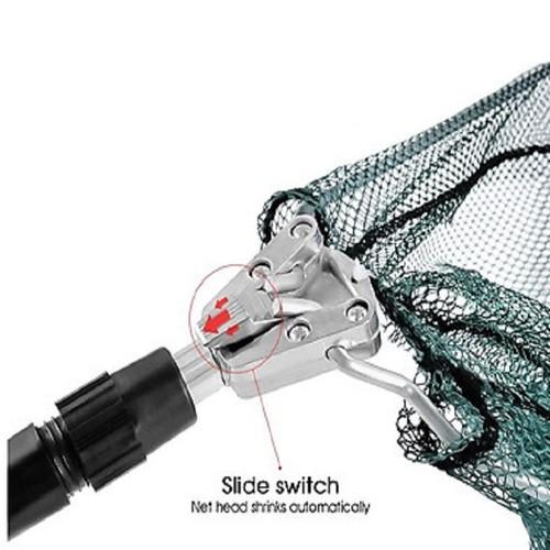Vợt cá vợt rút catbon 1m7-2m1