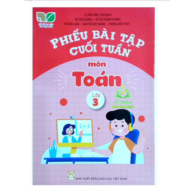 Sách - Phiếu bài tập cuối tuần môn Toán lớp 3 - Kết Nối Tri Thức Với Cuộc Sống