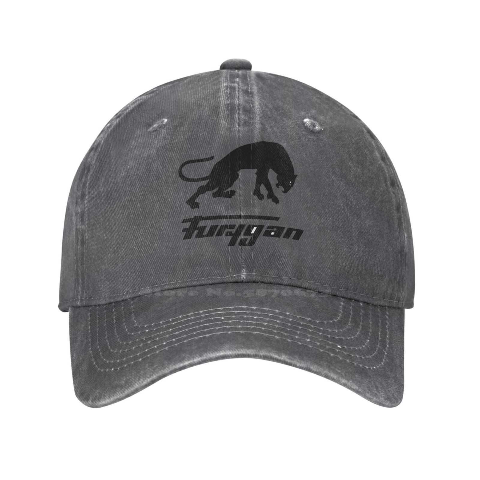 Furygan chất lượng hàng đầu logo mũ bóng chày denim cap Color: Baseball cap Black Size: One Size