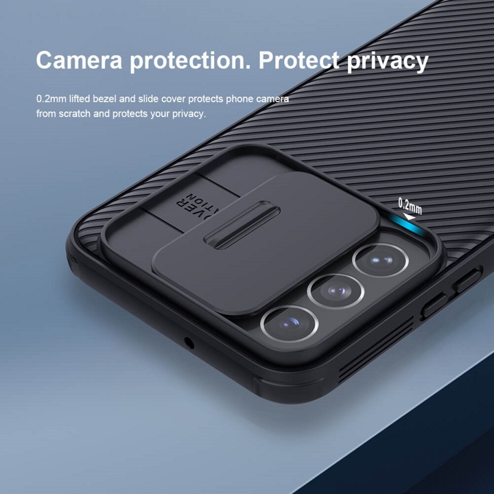 Ốp lưng dành cho Samsung S22 Plus Camshield Pro chống sốc Nillkin - Hàng chính hãng