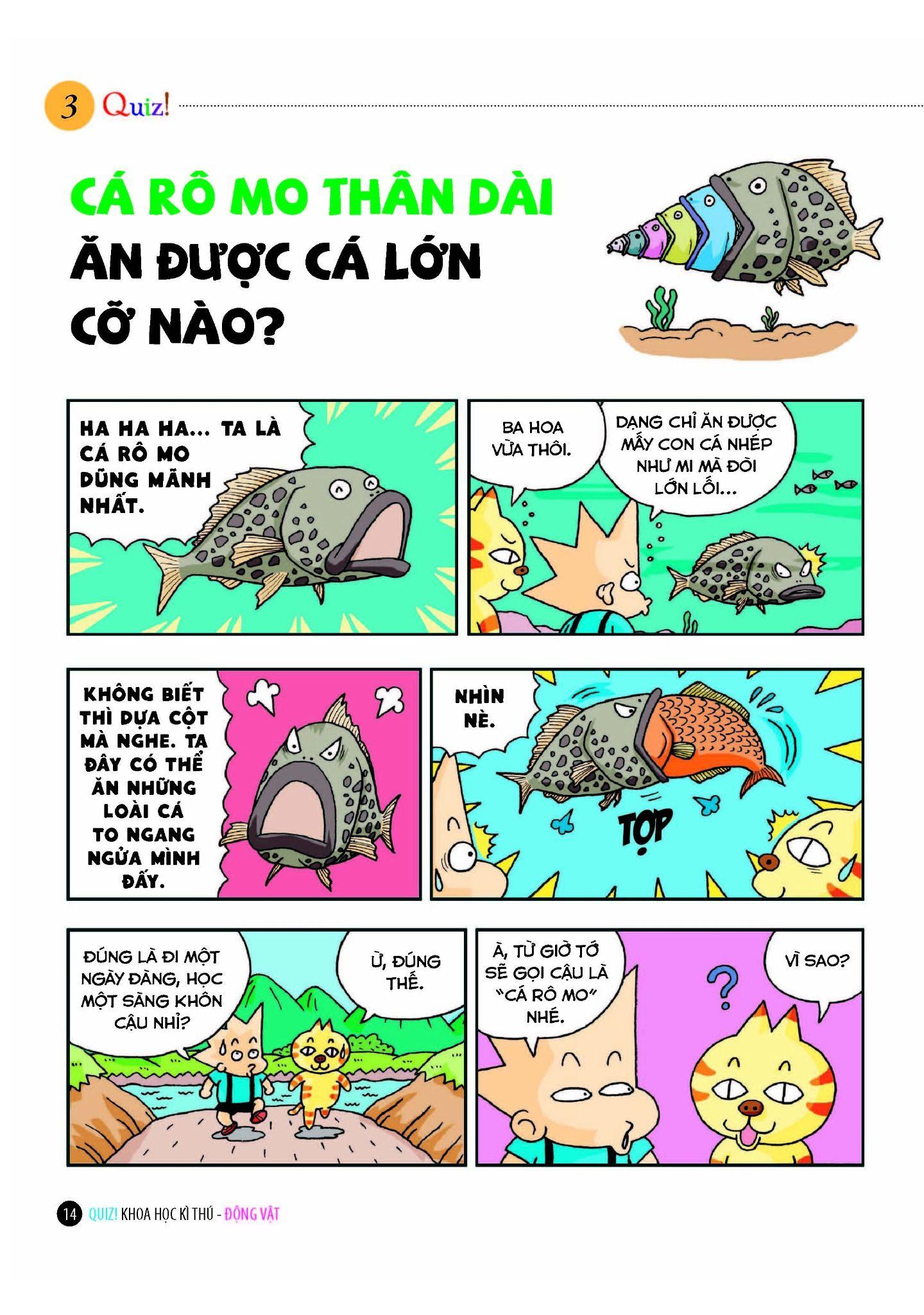 Sách - Quiz! Khoa Học Kì Thú - Động Vật (Tái Bản 2024)