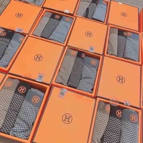 Hộp 3 Quần Sịp Đùi Chữ H Hộp Màu Cam