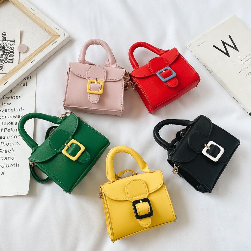 2021 Xu Hướng Dễ Thương Cho Trẻ Em Ví Cầm Tay Mini Da Đeo Chéo Túi