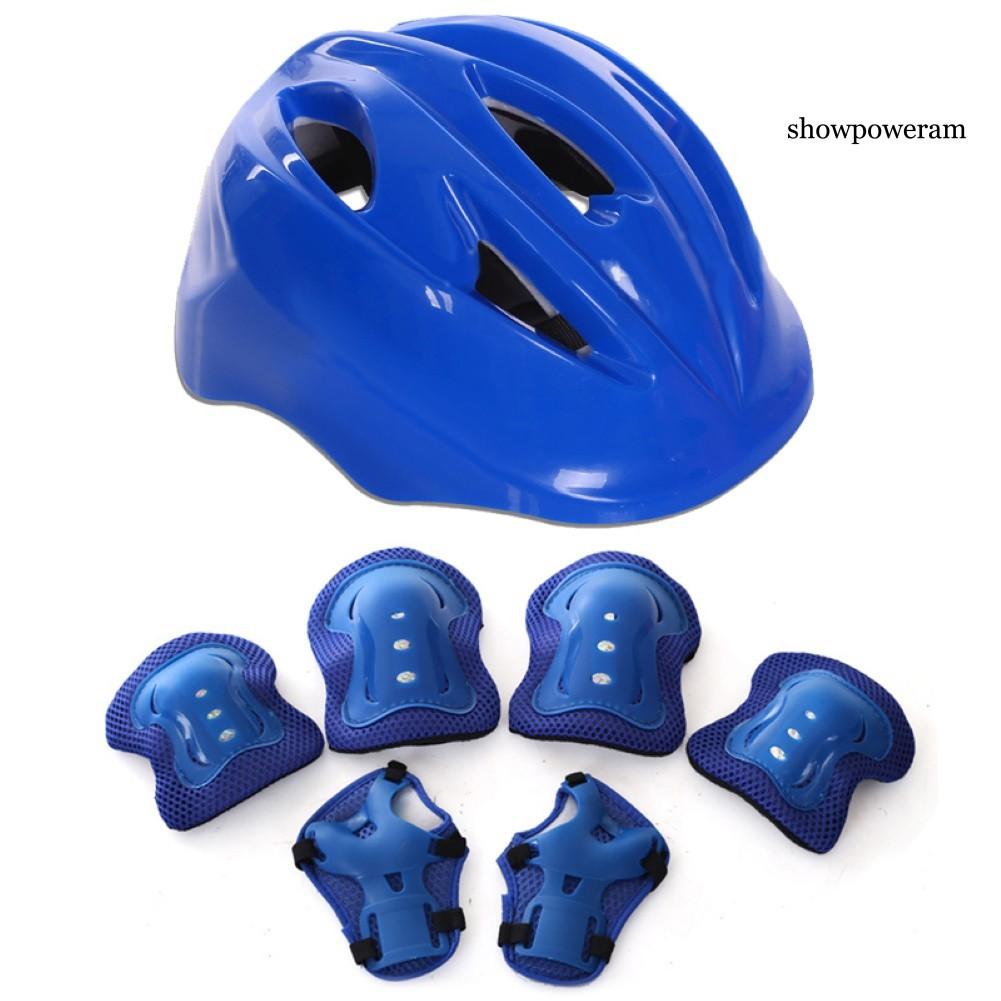Set 7 Phụ Kiện Bảo Vệ Đầu Gối Cho Bé Khi Trượt Ván
