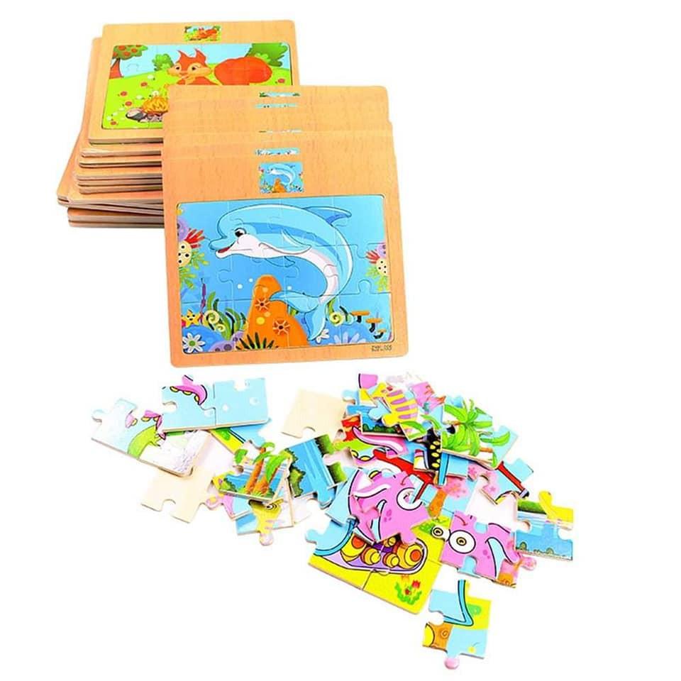 TRANH GHÉP GỖ 12 MẢNH