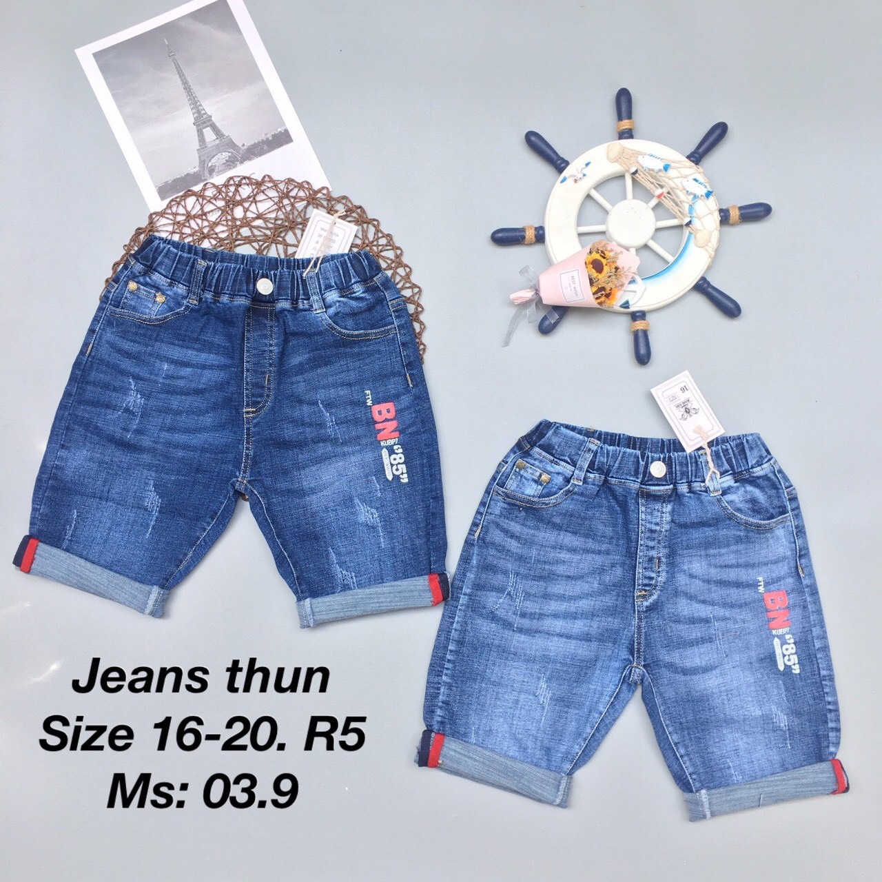 QUẦN JEANS LỬNG SIZE ĐẠI