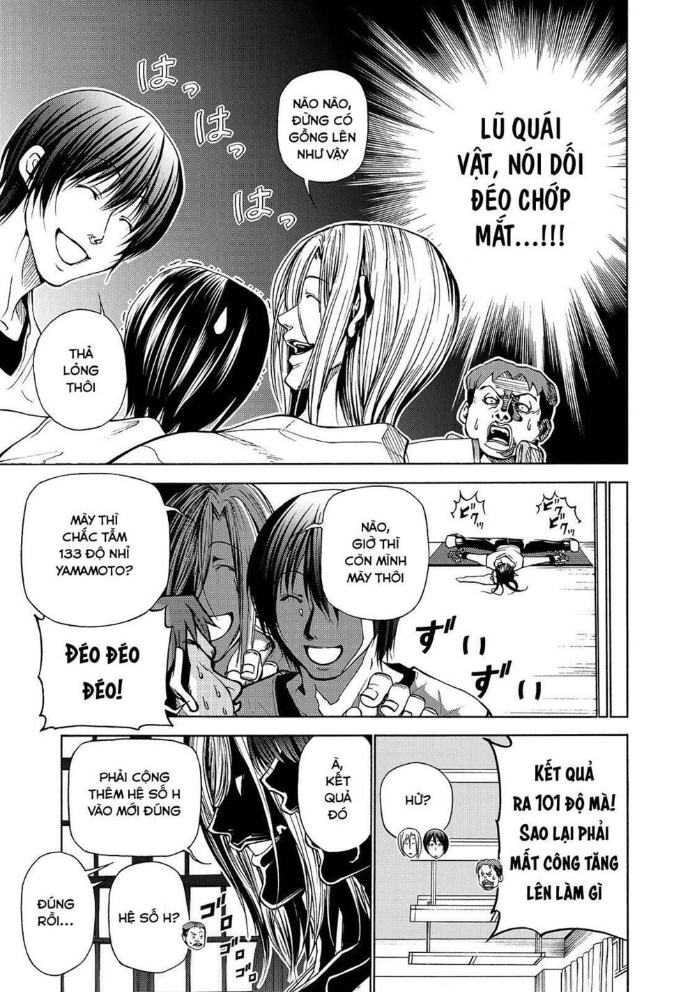 cô gái thích lặn - grand blue chapter 32 21