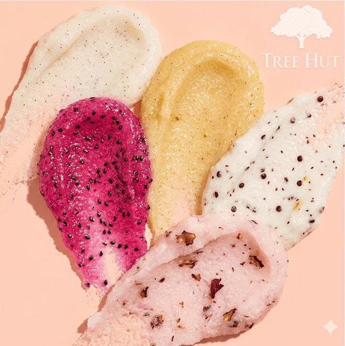 Tẩy Tế Bào Chết Cơ Thể Mềm Mịn Tree Hut Dừa Dứa 255g Nhập Khẩu Từ Mỹ Cung Cấp Vitamin C Trắng Da
