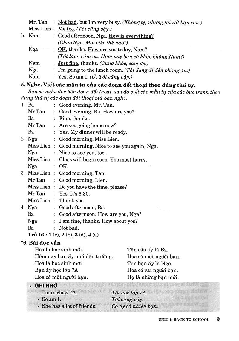 Sách Hướng Dẫn Học Tốt Tiếng Anh 7