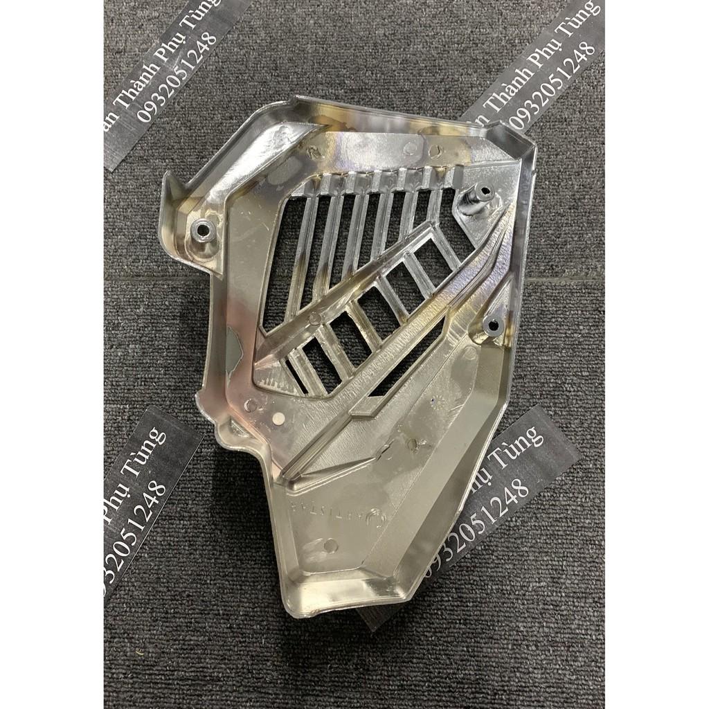 Ốp dành cho xe Vario 2018-2019 nhựa xi niken: Ốp cảng, Quạt gió, Pô e, Ốp pô, Mỏ dè