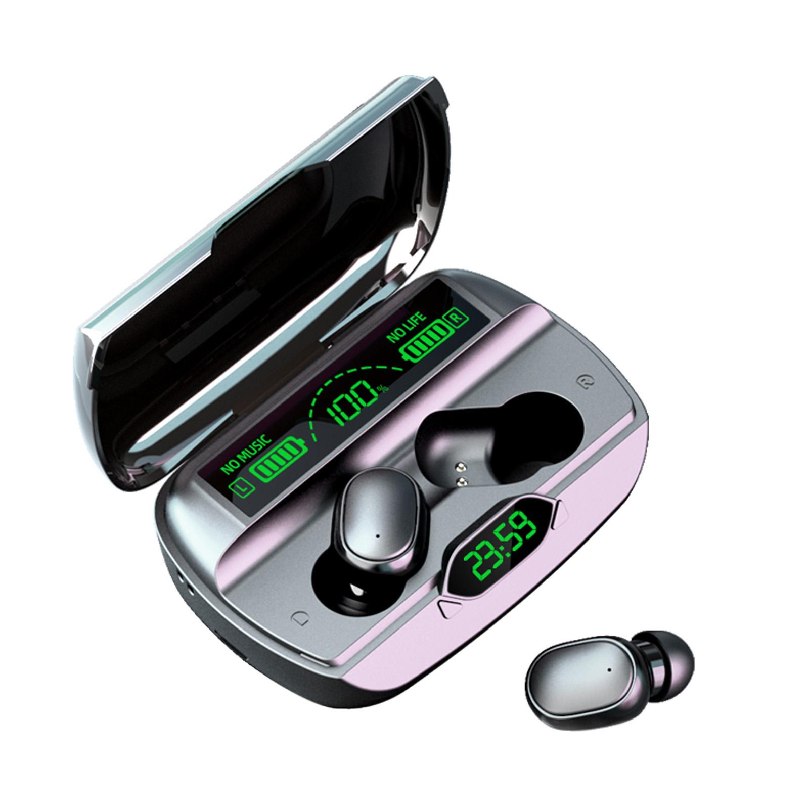 Tai nghe không dây đích thực G6 Bluetooth 5.1 TWS Earbuds không thấm mồ hôi với Mic 1200mAh