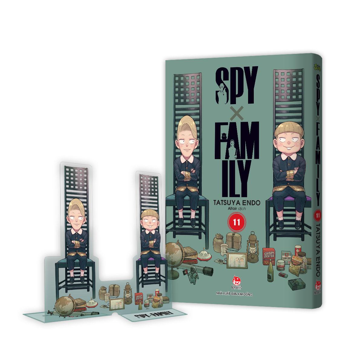Sách - Spy X Family - Tập 11 - Tặng Kèm Standee PVC