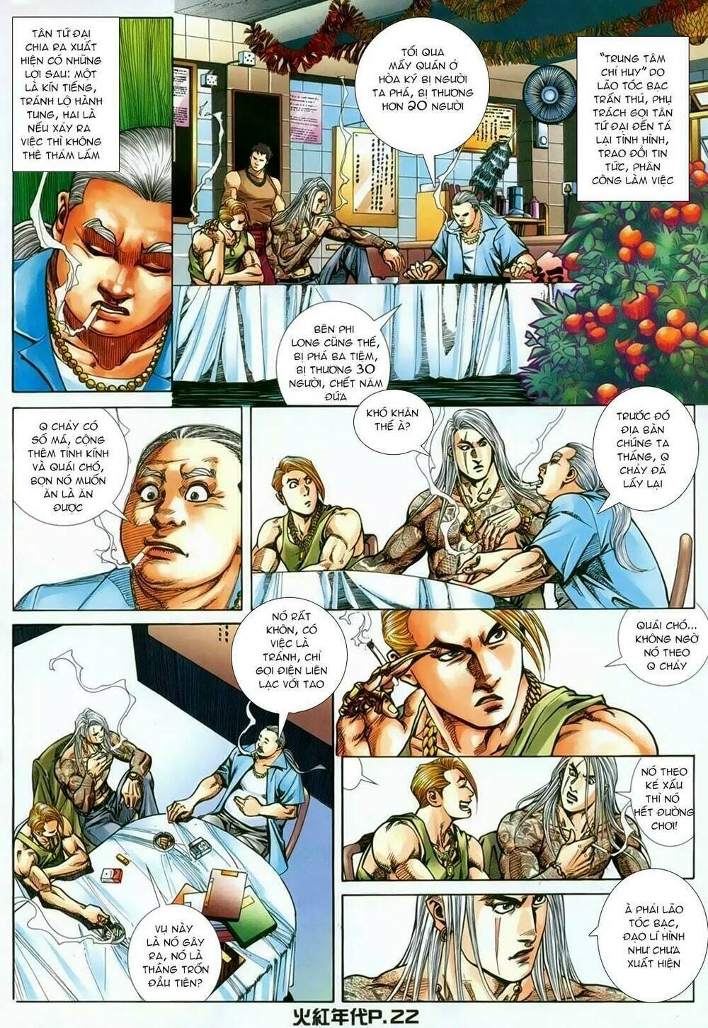 hỏa hồng niên đại hắc cốt đường chapter 137 18