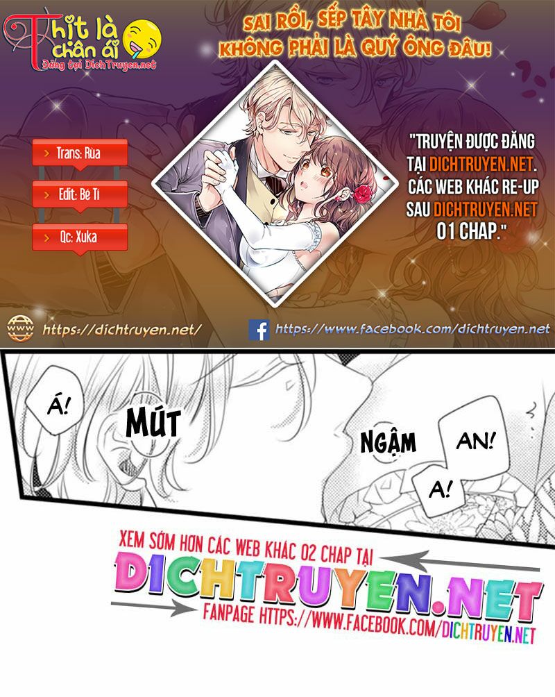 sai rồi, sếp tây nhà tôi không phải là quý ông đâu! chapter 33 8