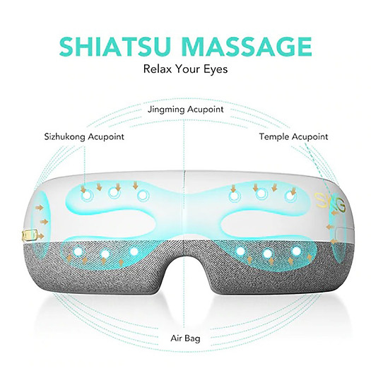 Máy massage mắt SKG E3-EN hàng nhập khẩu bản Quốc tế