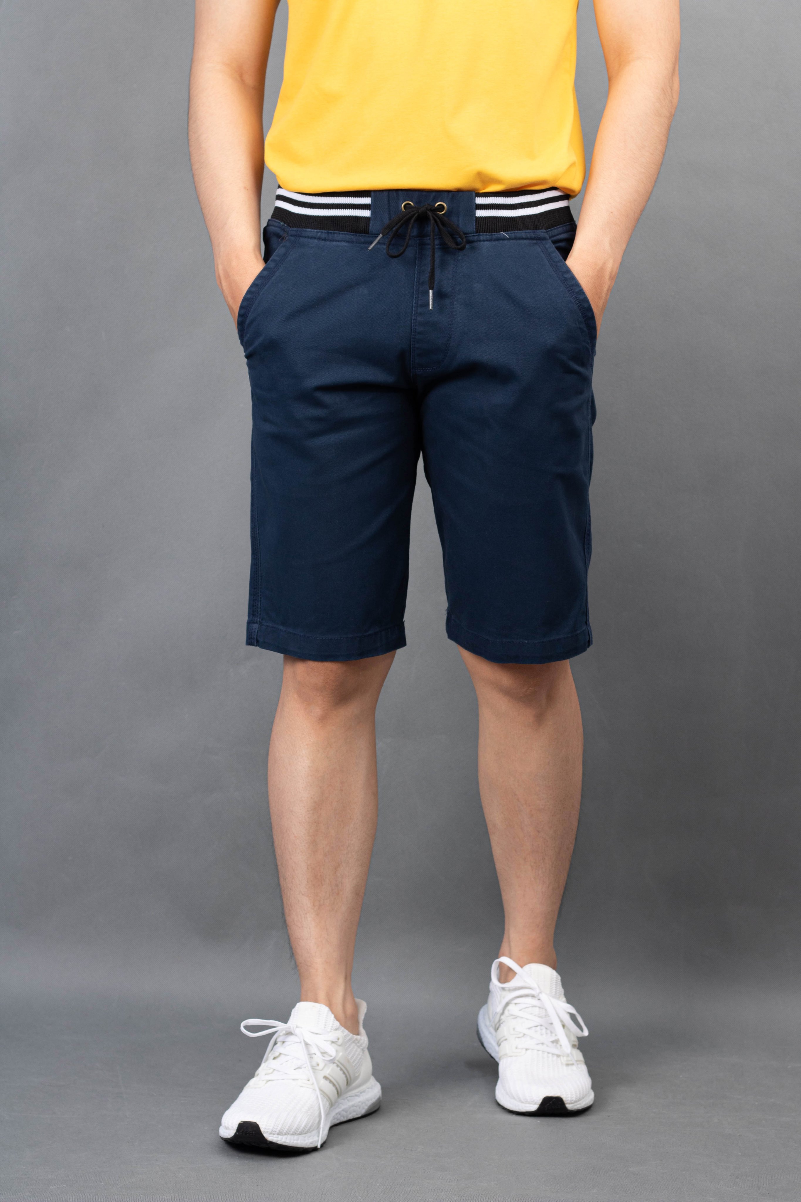 Quần short thun lưng thun vải co giãn
