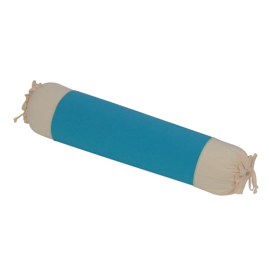 Gối ôm 30x90 cm cotton xốp màu Hometex - Màu xanh đậm