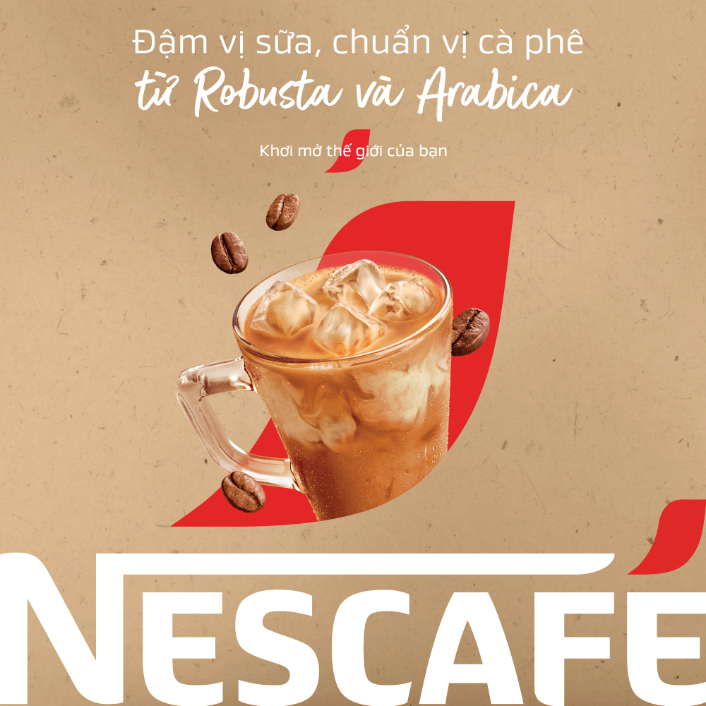 [Tặng bộ 3 hũ gia vị] Combo 2 Bịch Cà phê hòa tan NESCAFÉ 3IN1 VỊ KEM SỮA Bịch 24 gói ĐẬM VỊ SỮA, CHUẨN CÀ PHÊ
