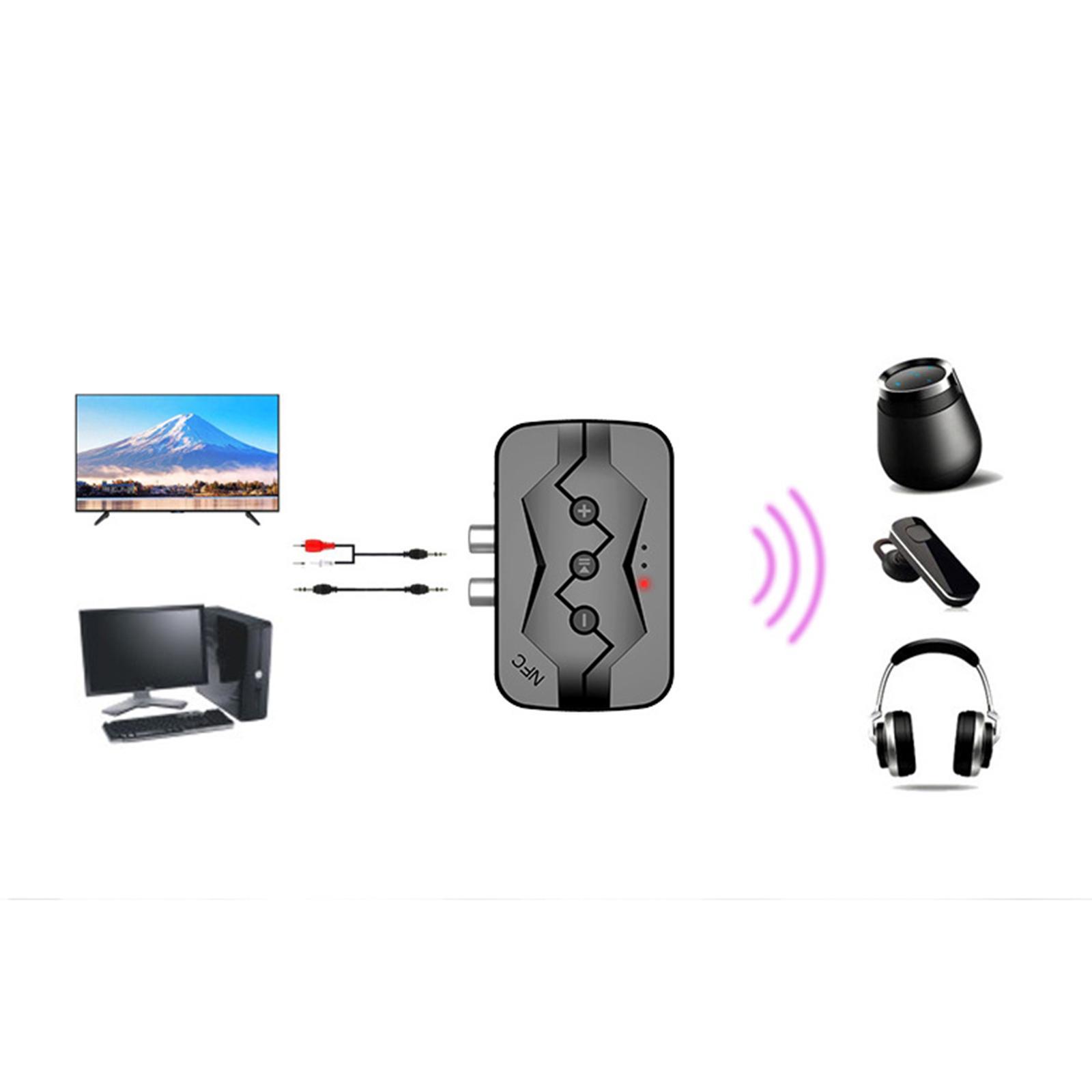 Wireless  Bluetooth 5.0 Audio Receiver Adapter Handsfree Call Easy Setup