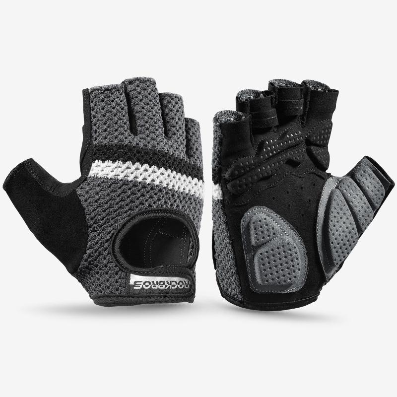 ROCKBROS Găng Tay Xe Đạp Ngón Tay Thể Thao Nam Nữ Mùa Hè Găng Tay Xe Đạp Tập Găng Tay Thể Hình MTB Xe Đạp Găng Tay MTB Găng Tay