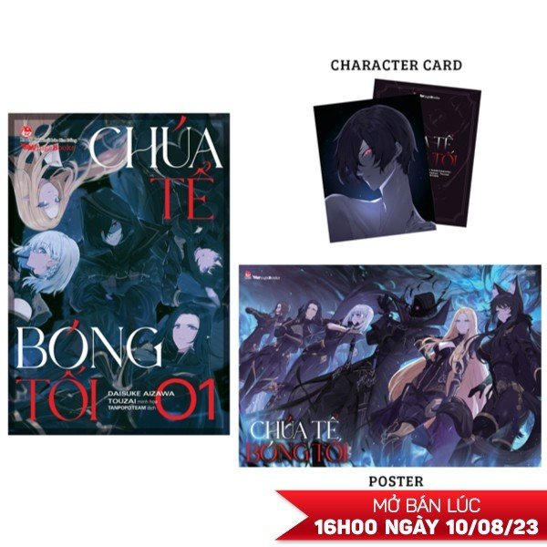 Chúa Tể Bóng Tối Tập 1 -  Bản giới hạn Tặng Kèm Character Card + Poster + ống