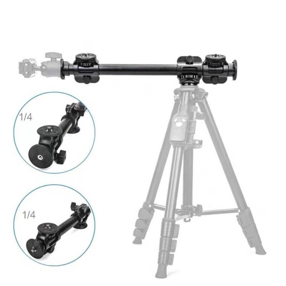 Chân máy tripod YUNTENG VCT-6109 hỗ trợ quay chụp Topsot từ trên xuống - Hàng chính hãng