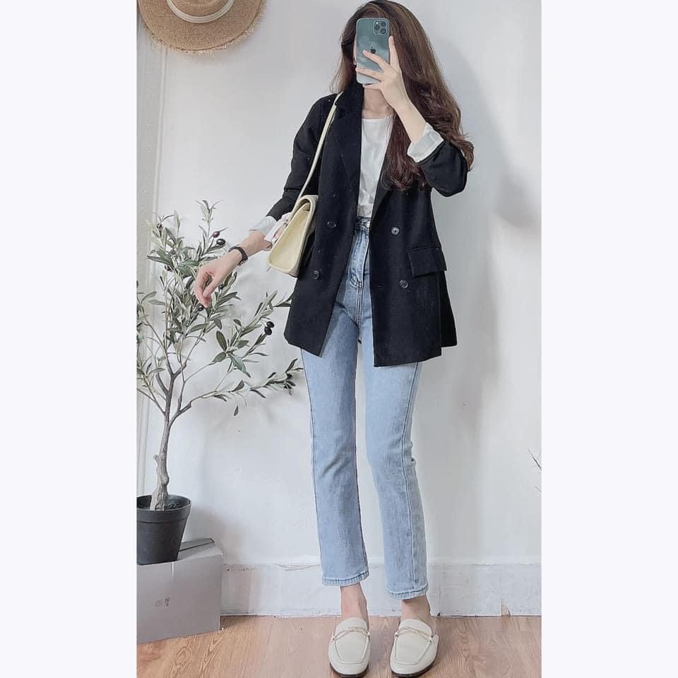 Áo blazer form rộng nhiều mẫu - áo khoác vest nữ kiểu hàn quốc