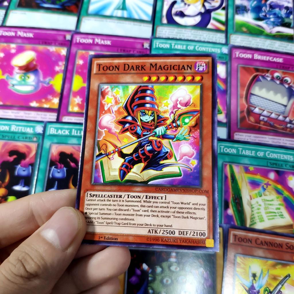 Bộ Bài Yugioh in - 42 lá Deck Maximillion Pegasus Toon