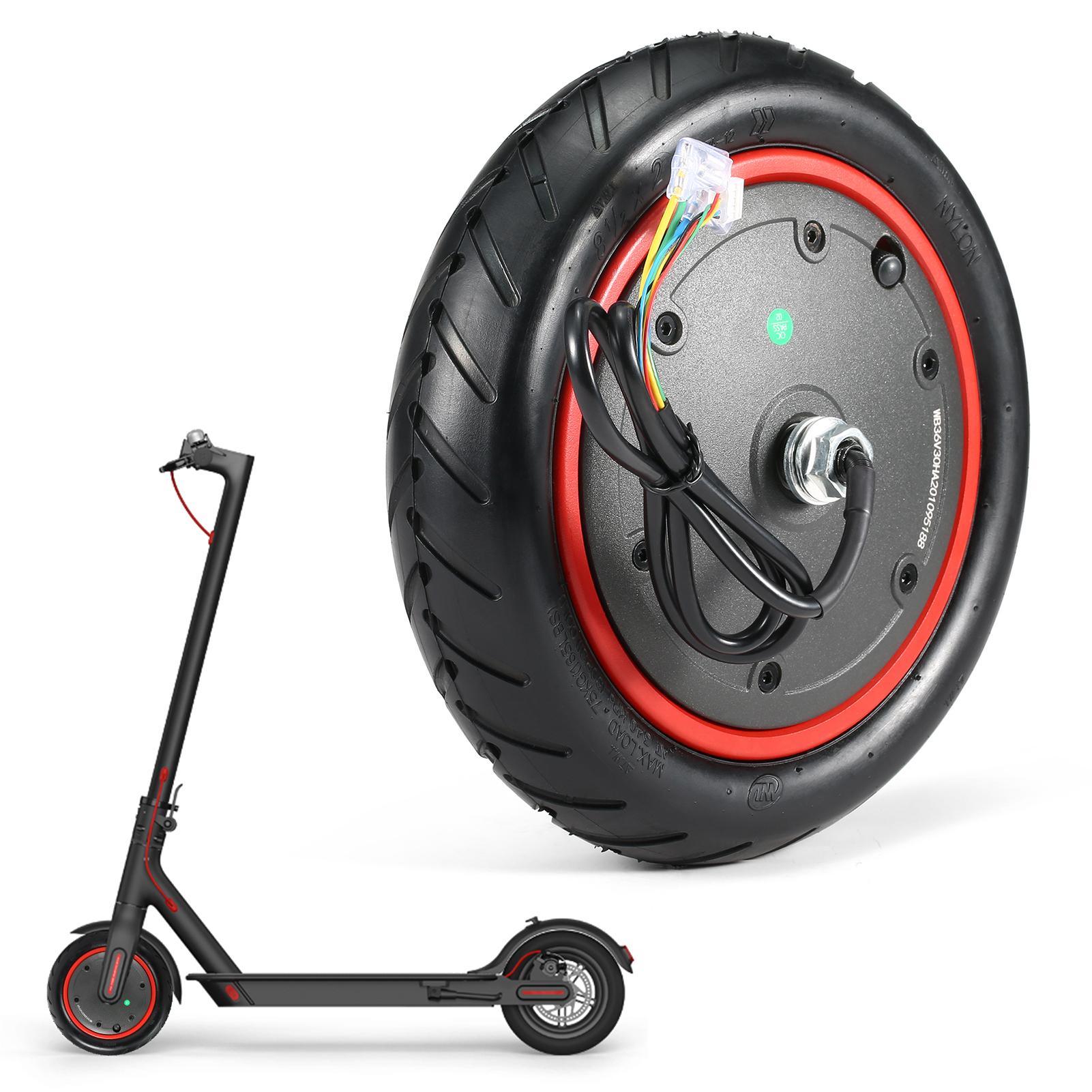 350W Electric Scooter Motor Wheel Engine Motor Driving Wheel with Motherboard Controller Instrument Panel