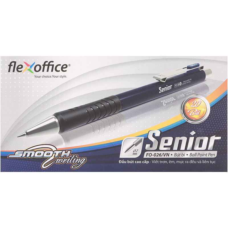 Combo 3 Bút Bi Flexoffice Senior Fo-026/Vn