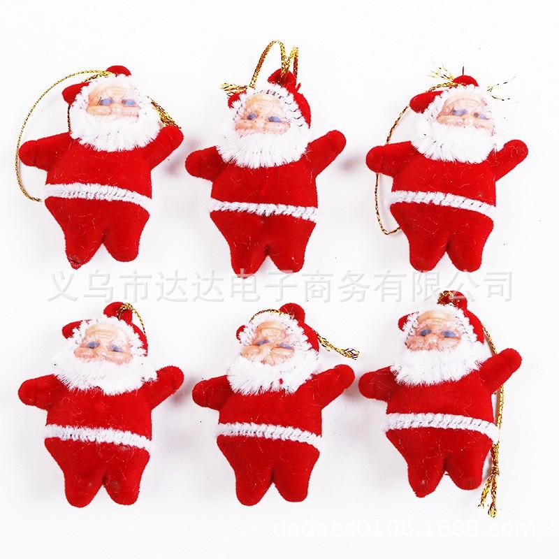 Combo 2 đồ chơi ông già noel cho bé/trang trí cây thông (nhiều mẫu)