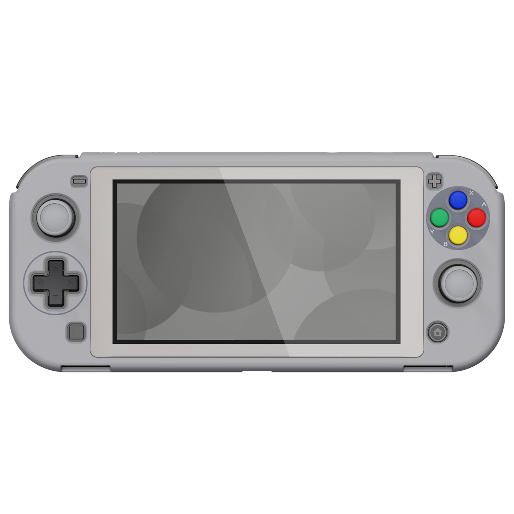 PlayVital SFC SNES Vỏ bảo vệ phong cách Châu Âu cổ điển cho NS Switch Lite W/Màn hình bảo vệ