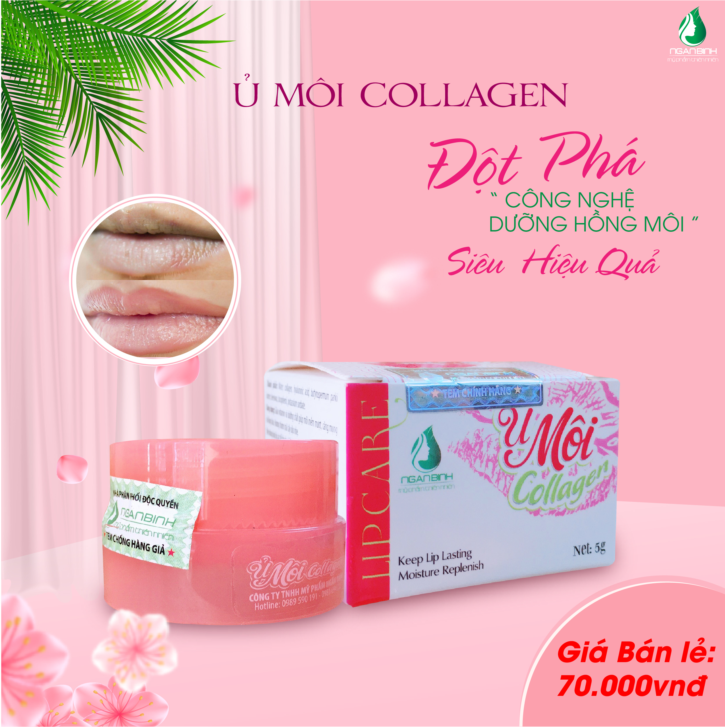 Ủ MÔI COLLAGEN