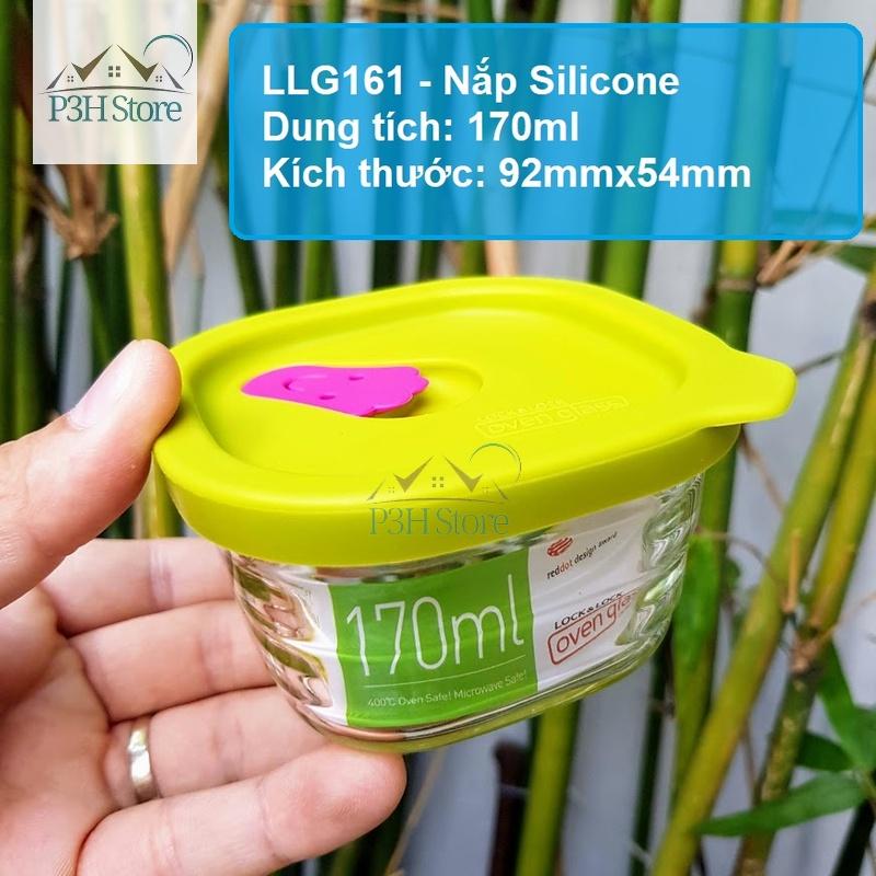 Hộp thủy tinh Lock&amp;Lock Baby Food Container dùng đựng thức ăn cho bé LLG820S3 LLG414S3 LLG508S3 LLG812 LLG510S3 LLG161S3