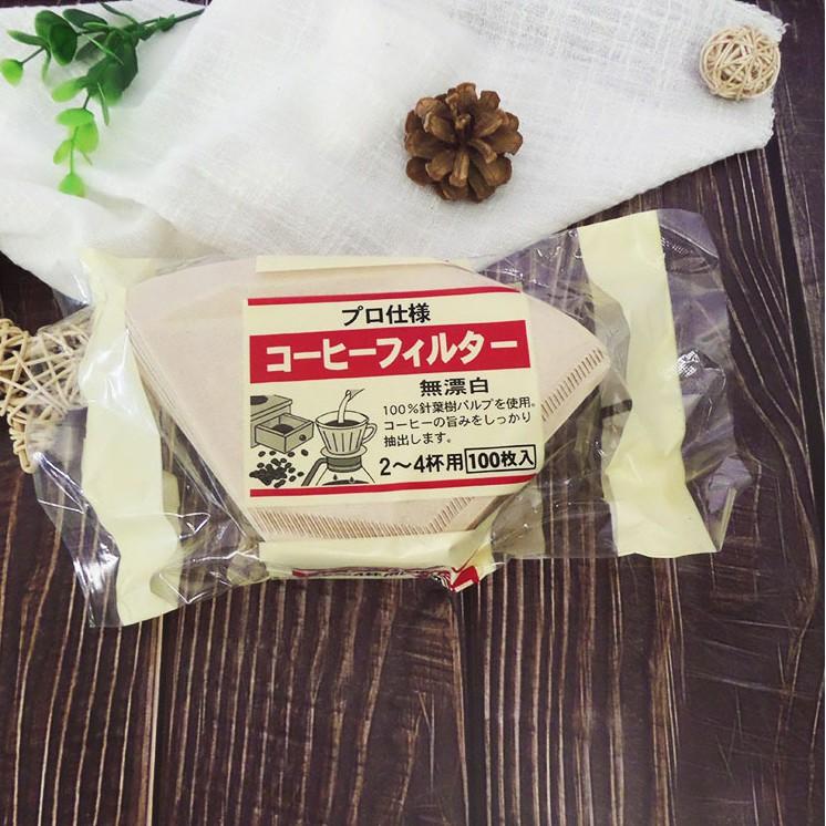Giấy lọc cà phê Coffee Filter Paper 2-4 người - Home and Garden
