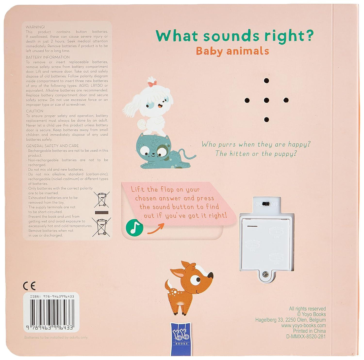 What Sounds Right?: Baby Animals