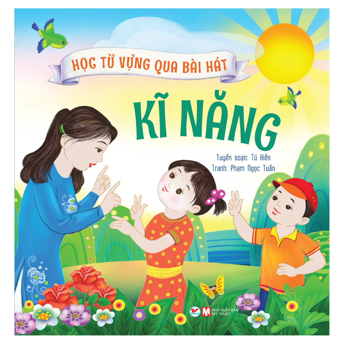 Combo: Hộp Sách Gieo Mầm Tri Thức- BỘ SÁCH TƯƠNG TÁC HỌC TỪ VỰNG QUA BÀI HÁT : Gia Đình + Thầy Cô - Trường Học + Kỹ Năng + Bác Hồ - Quê Hương - Đất Nước
