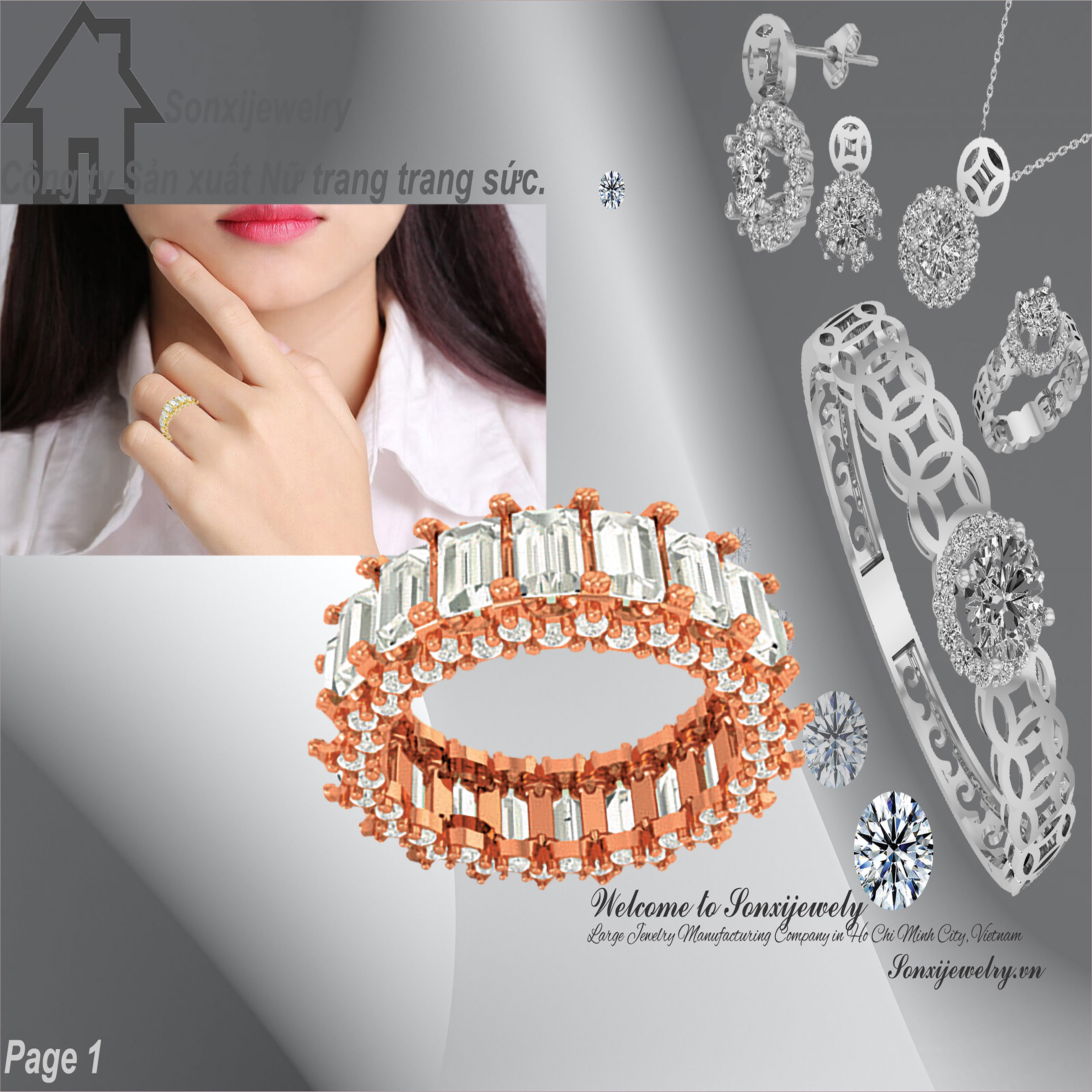 NHẪN NỮ XI MẠ MẪU ĐẸP 21