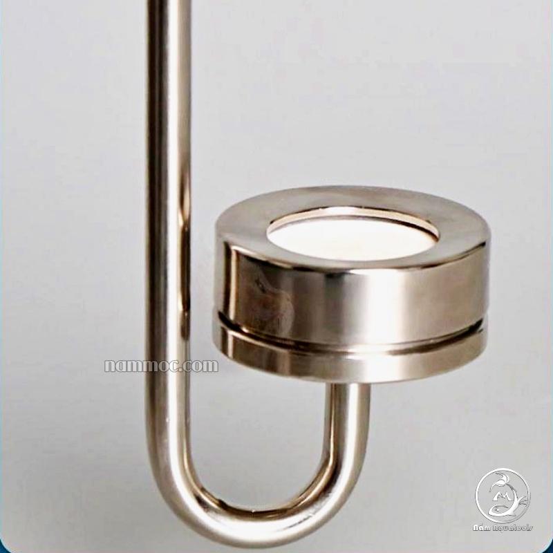 Sủi Treo Inox MUFAN | Cốc Sủi CO2 Siêu Mịn - Dạng Treo Cho Bể Thuỷ Sinh