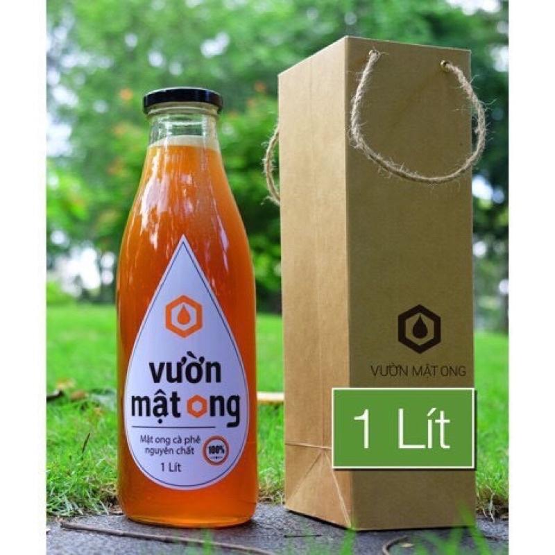 Chai thuỷ tinh 1000ml nắp kim loại đựng sữa,mật ong tiện lợi - Lilyglass