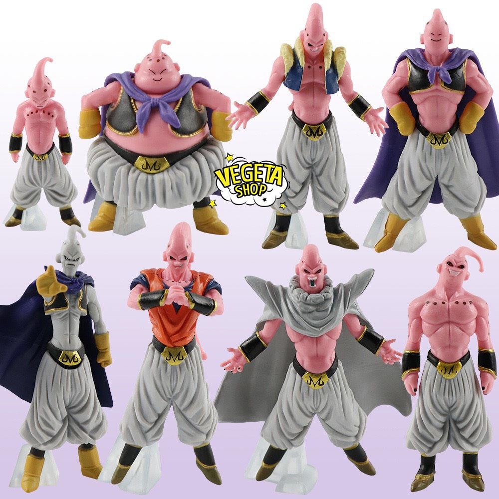 Mô hình Dragon Ball - Majin Buu Buutenks Super Buu Piccolo Fat Kid Buu Buuhan Ma bư mập béo tốt gầy xấu - Cao 7~11cm