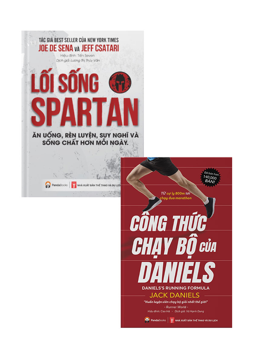 Combo Lối Sống Spartan + Công Thức Chạy Bộ Của Daniels (Bộ 2 Cuốn)_PD