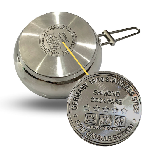 Bộ Nồi 5 Lớp Cao Cấp Shimono Lux-Pot MK-3A