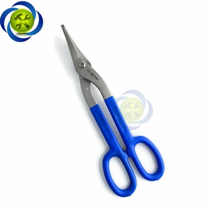 Kéo cắt tôn thẳng Kingtony 74613 cán xanh dài 330mm