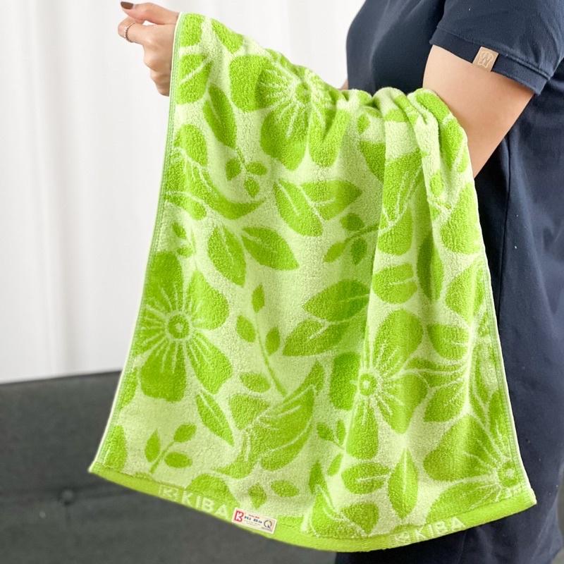 Khăn Tắm Cỡ Vừa 50x100cm KIBA Cotton Kháng Khuẩn, Dày Dặn, Êm Mềm, Thấm Hút Tốt, An Toàn Cho Da, Phù Hợp Cho Bé