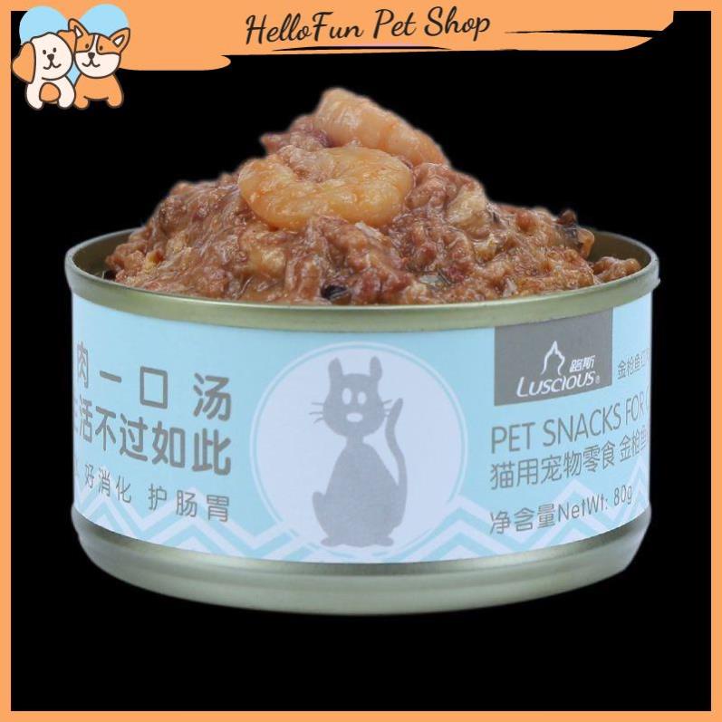 Pate cá ngừ Luscious cho mèo 80gr