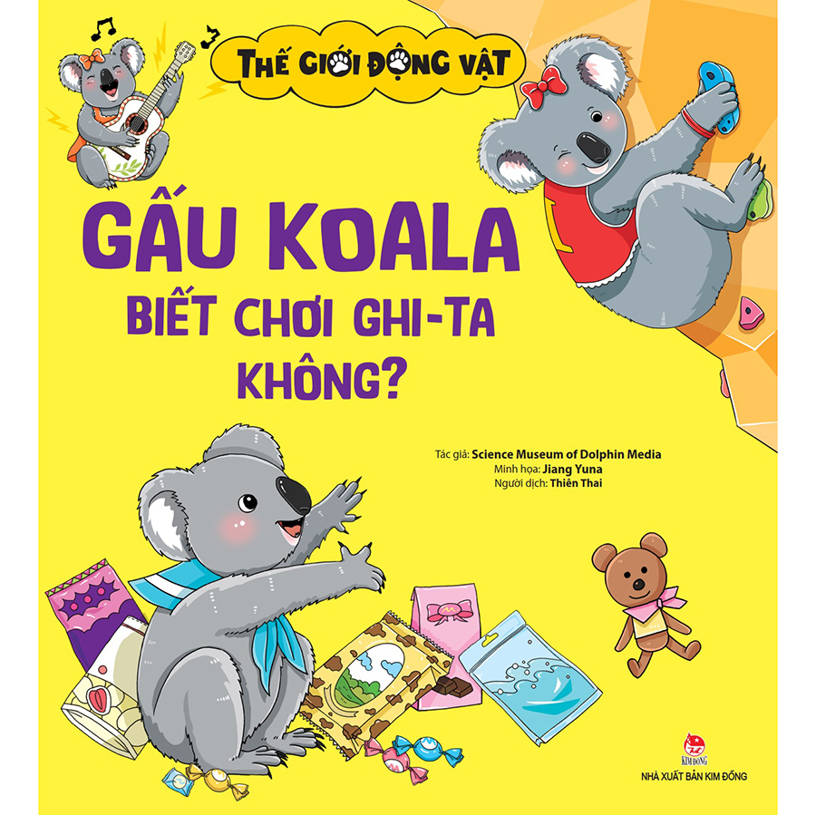 Thế Giới Động Vật - Gấu Koala Biết Chơi Đàn Ghi-Ta Không