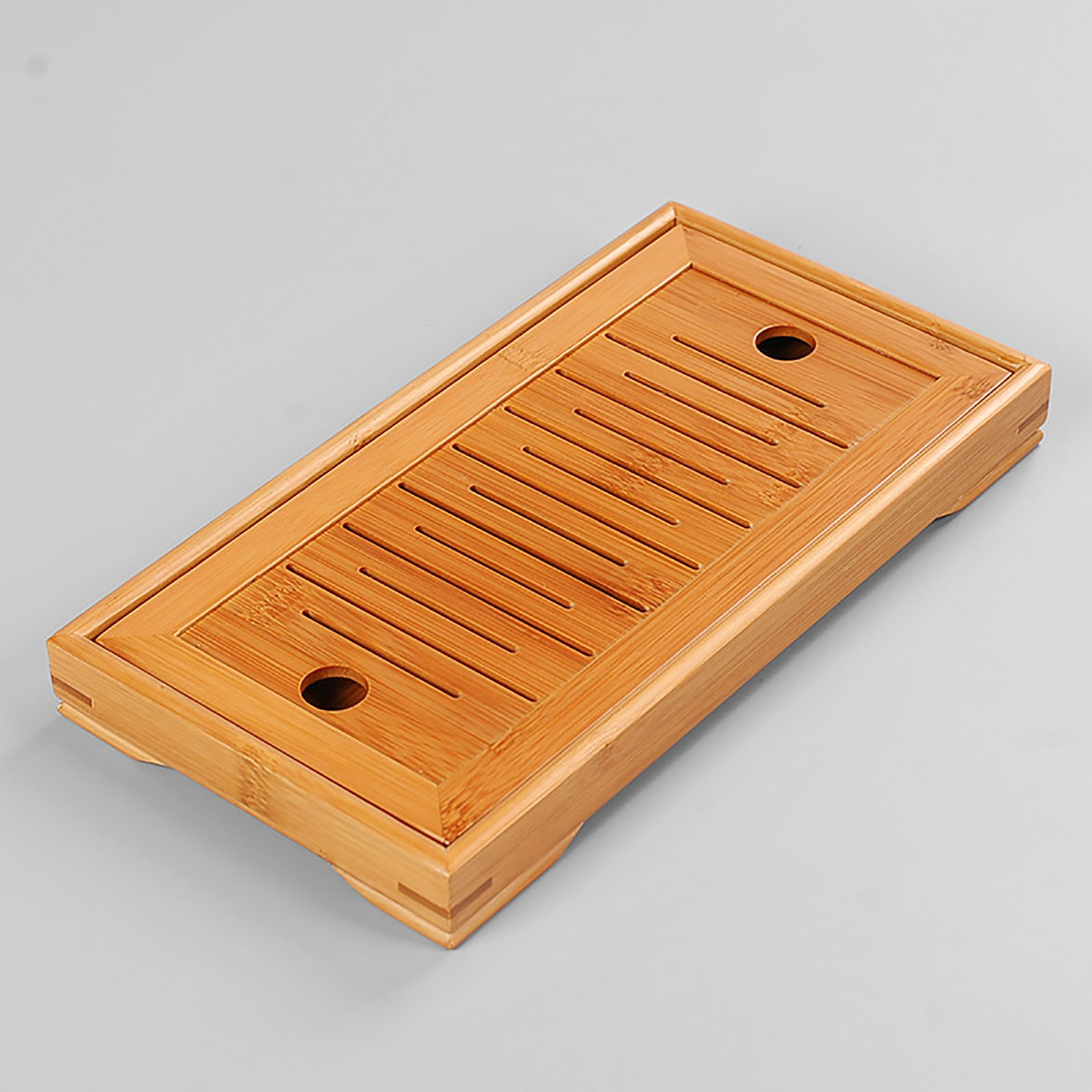 Khay Phục Vụ Trà Nhỏ Bằng Tre Đĩa Trà Gongfu Trung Quốc Dành Cho Bàn Văn Phòng Tại Nhà